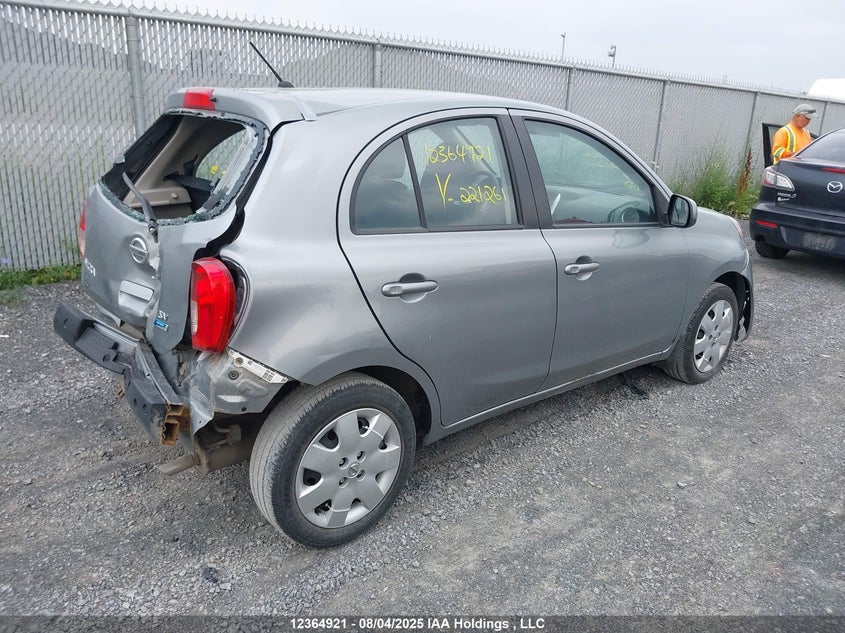 2015 Nissan Micra S/Sr/Sv VIN: 3N1CK3CP2FL221261 Lot: 12364921X