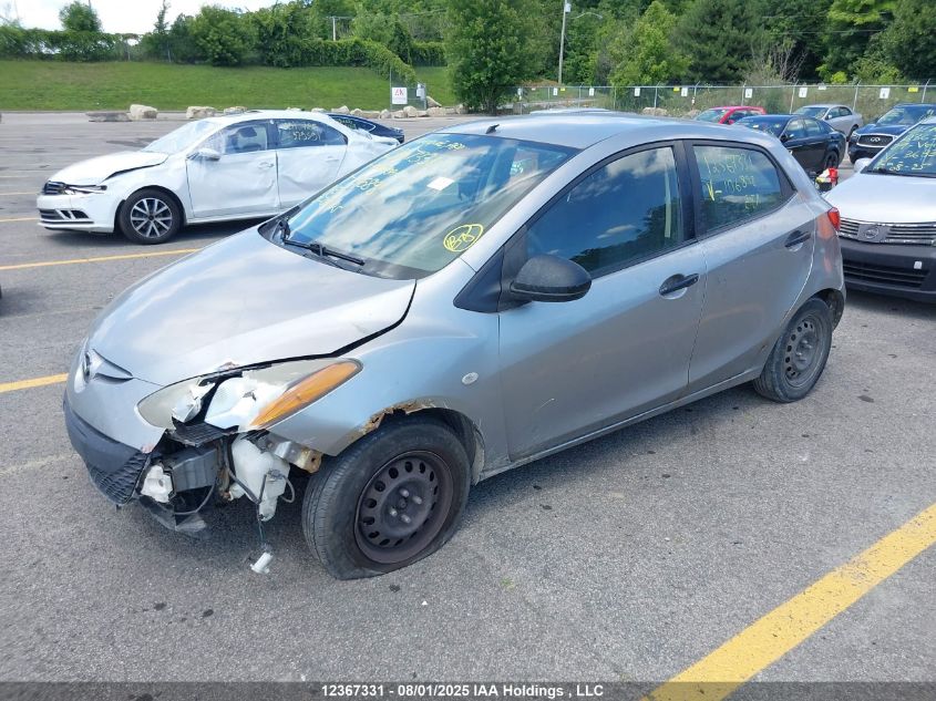 2011 Mazda Mazda2 Gs/Gx VIN: JM1DE1HY3B0106898 Lot: 12367331X