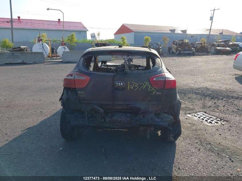 2014 Kia Rio Lx VIN: KNADM5A34E6941044 Lot: 12377473