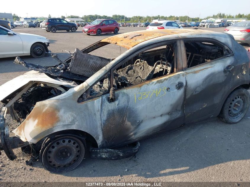 2014 Kia Rio Lx VIN: KNADM5A34E6941044 Lot: 12377473