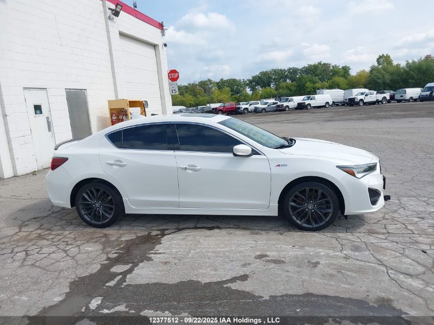 2022 Acura Ilx Premium A-Spec/Tech A-Spec VIN: 19UDE2F88NA800091 Lot: 12377512