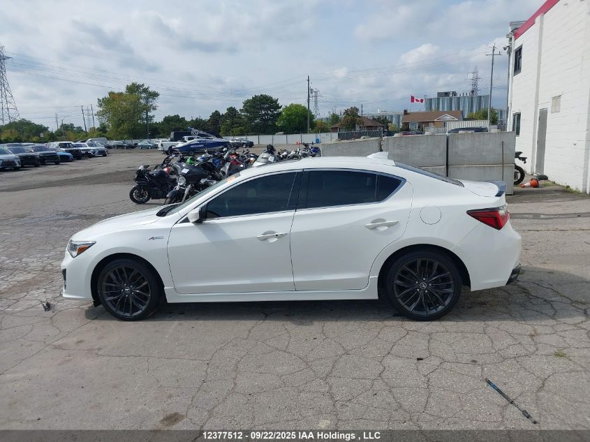 2022 Acura Ilx Premium A-Spec/Tech A-Spec VIN: 19UDE2F88NA800091 Lot: 12377512
