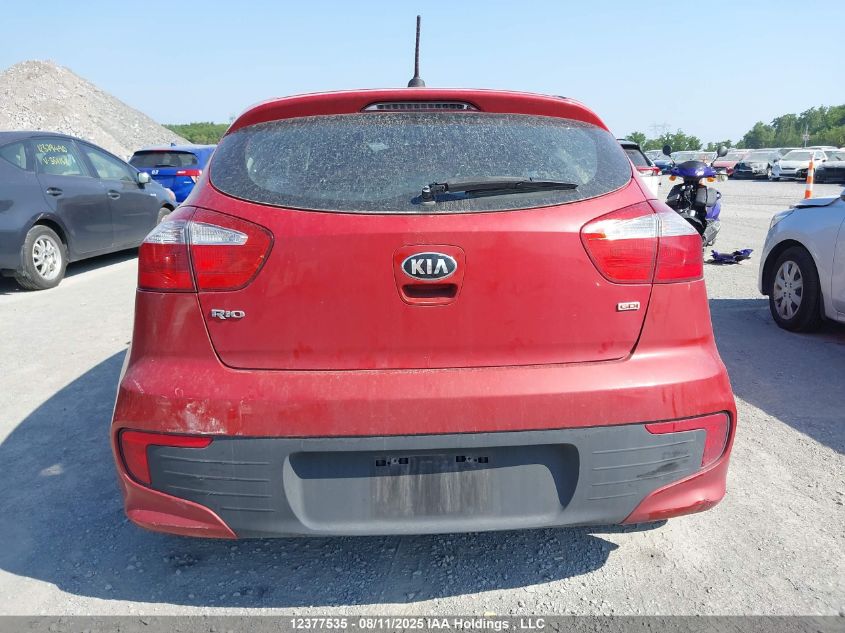 2017 Kia Rio Lx VIN: KNADM5A35H6045338 Lot: 12377535