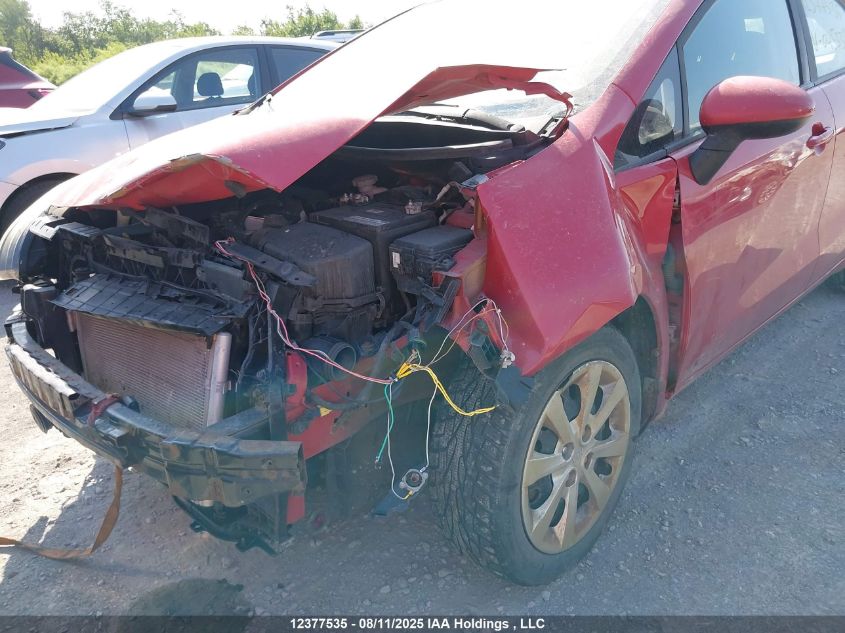 2017 Kia Rio Lx VIN: KNADM5A35H6045338 Lot: 12377535