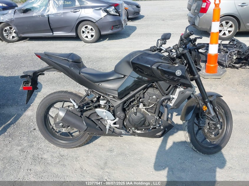 2020 Yamaha Mt-03 VIN: MH3RH20N8LK001480 Lot: 12377541