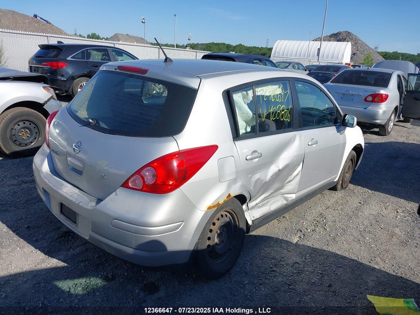 2007 Nissan Versa 1.8S VIN: 3N1BC13E07L428826 Lot: 12366647X