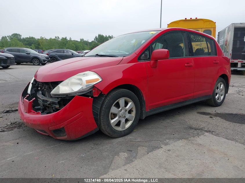 2008 Nissan Versa 1.8Sl VIN: 3N1BC13E28L361938 Lot: 12374748X