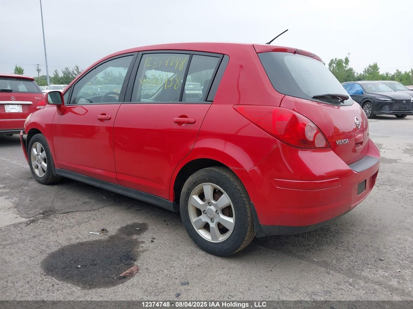 2008 Nissan Versa 1.8Sl VIN: 3N1BC13E28L361938 Lot: 12374748X