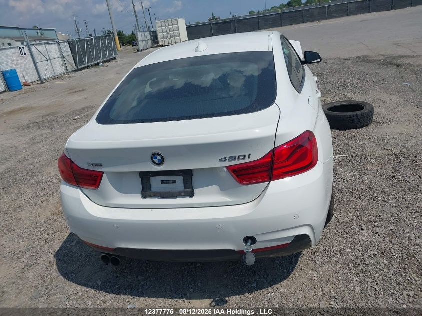 2019 BMW 430Xi Gran Coupe VIN: WBA4J3C51KBL06779 Lot: 12377775