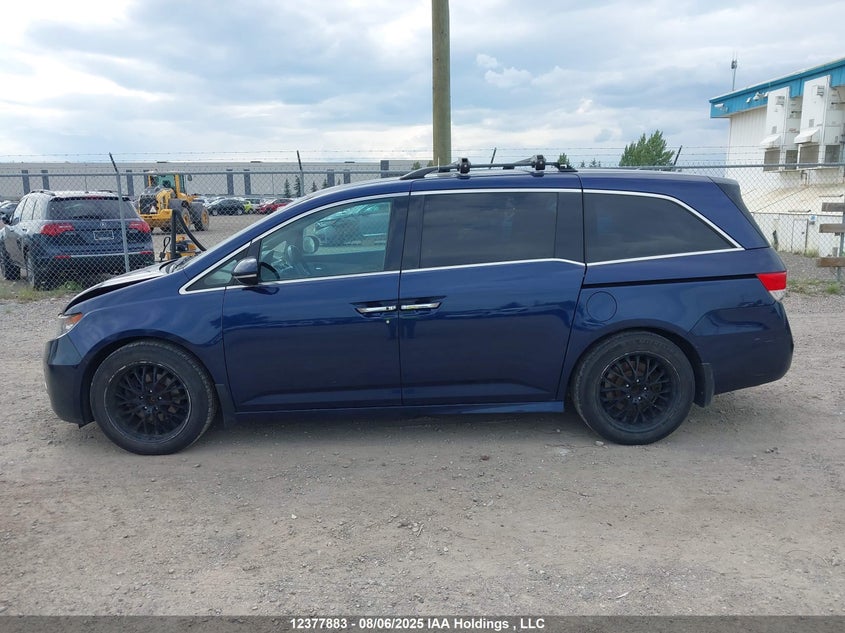 2015 Honda Odyssey Touring VIN: 5FNRL5H98FB507351 Lot: 12377883