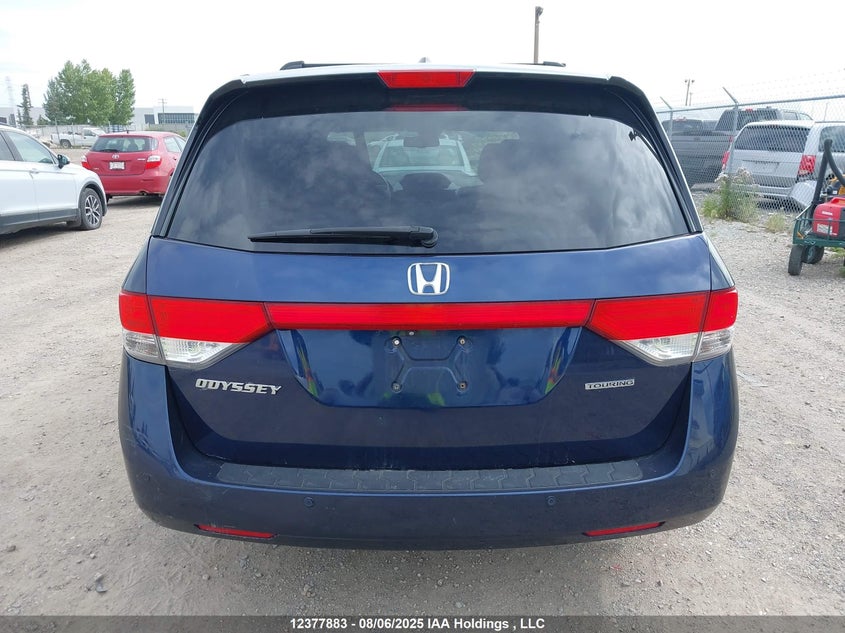 2015 Honda Odyssey Touring VIN: 5FNRL5H98FB507351 Lot: 12377883