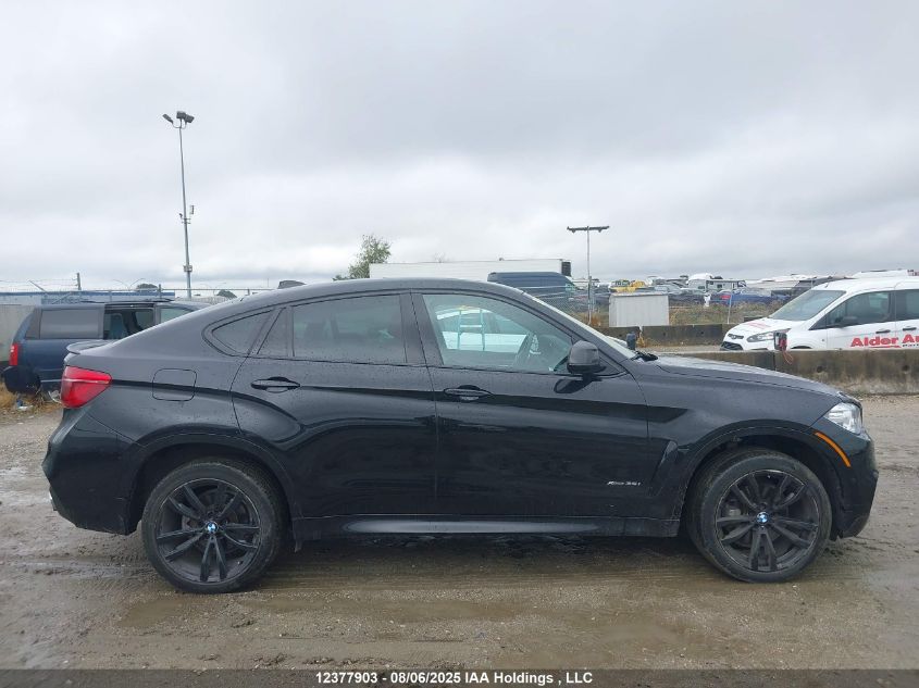 2017 BMW X6 xDrive35I VIN: 5UXKU2C35H0N85599 Lot: 12377903