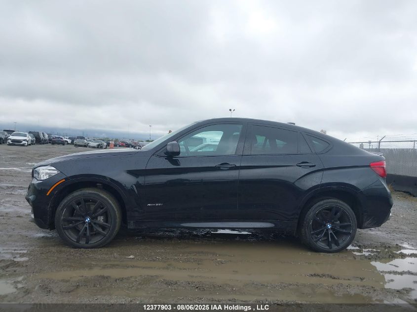 2017 BMW X6 xDrive35I VIN: 5UXKU2C35H0N85599 Lot: 12377903