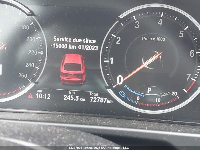 2017 BMW X6 xDrive35I VIN: 5UXKU2C35H0N85599 Lot: 12377903