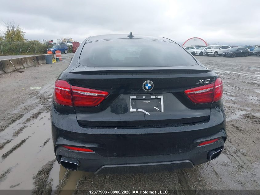 2017 BMW X6 xDrive35I VIN: 5UXKU2C35H0N85599 Lot: 12377903
