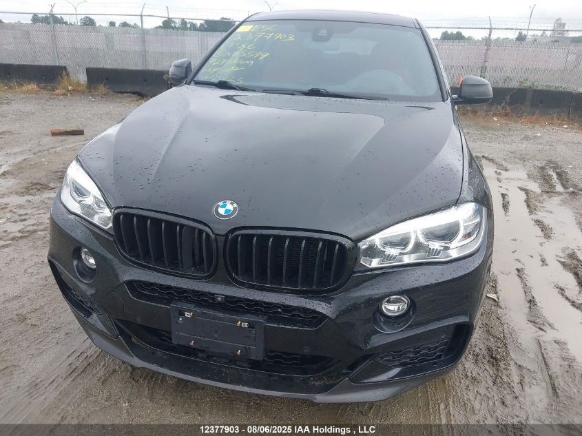 2017 BMW X6 xDrive35I VIN: 5UXKU2C35H0N85599 Lot: 12377903