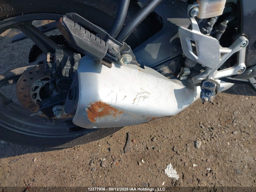 2012 Honda Cbr125 R VIN: MLHJC5023C5000301 Lot: 12377936