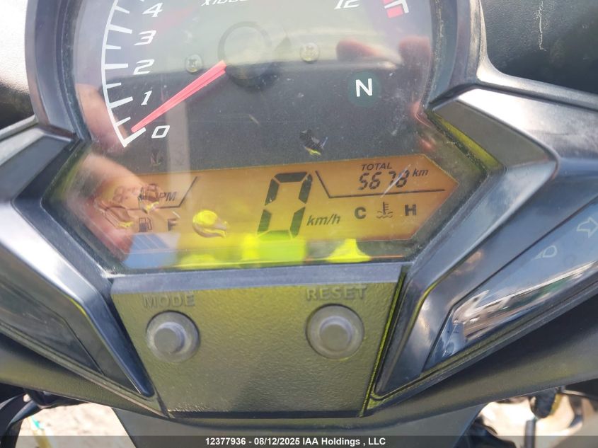 2012 Honda Cbr125 R VIN: MLHJC5023C5000301 Lot: 12377936