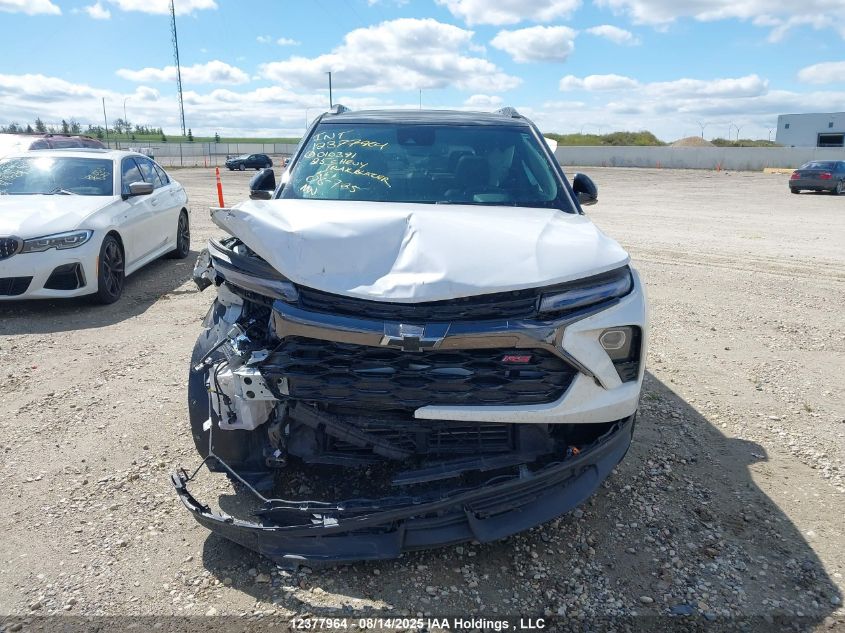 2025 Chevrolet Trailblazer Rs VIN: KL79MUSL3SB010391 Lot: 12377964