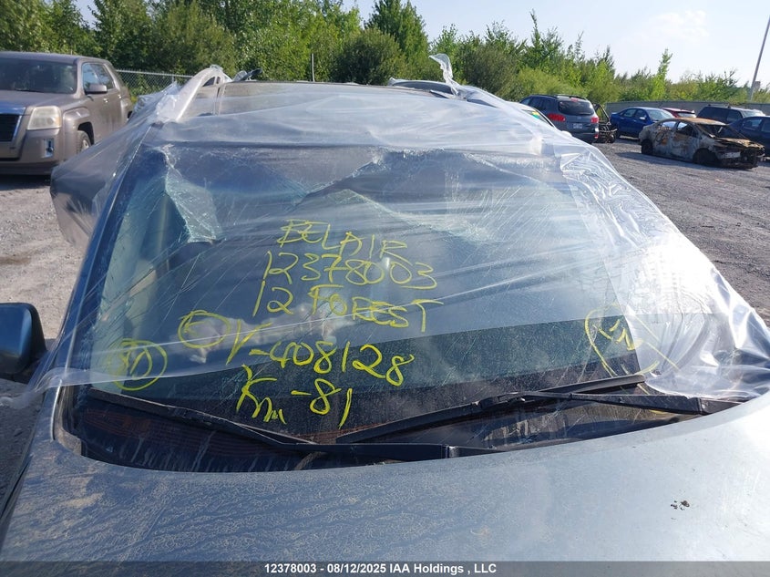 2012 Subaru Forester 2.5X Premium VIN: JF2SHCDC6CH408128 Lot: 12378003