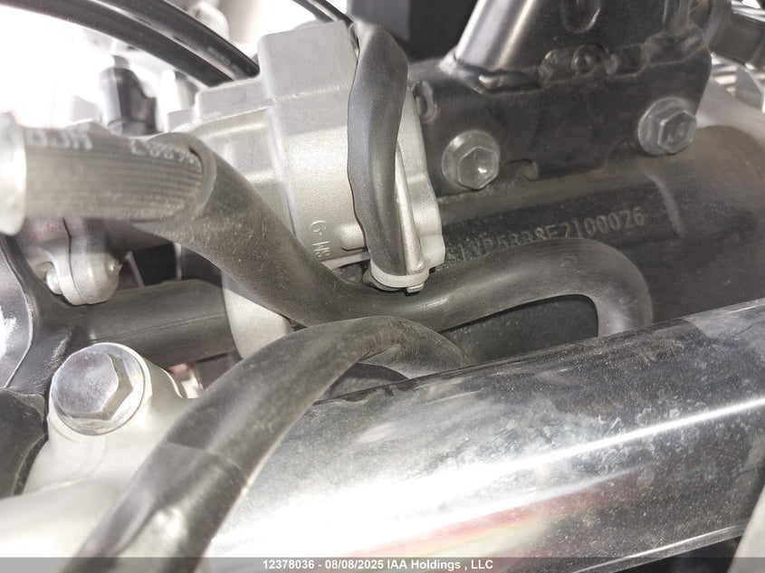 2015 Suzuki Sv650 A VIN: JS1VP53B8F2100026 Lot: 12378036