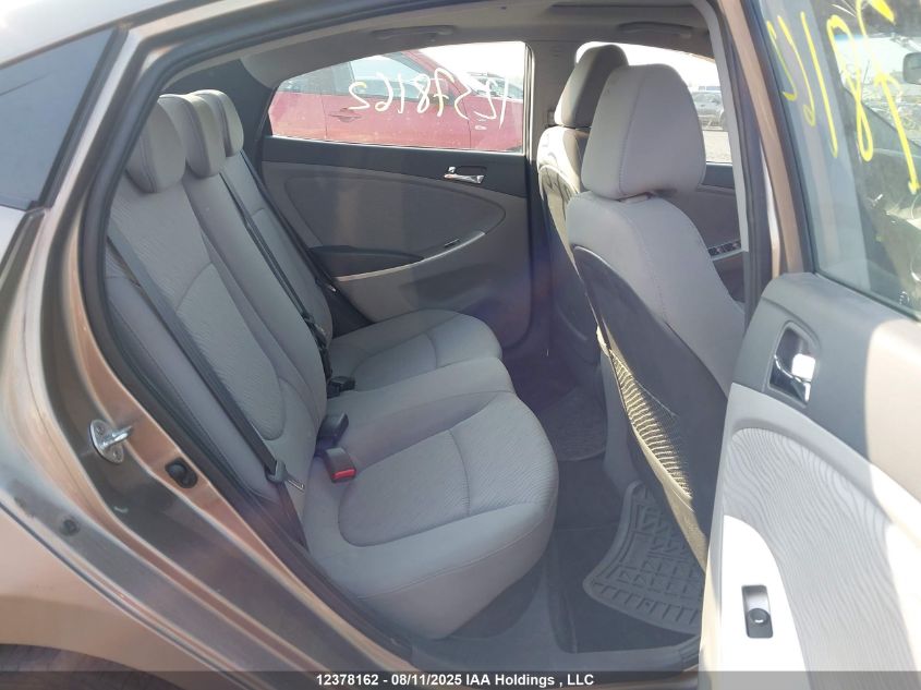 2013 Hyundai Accent Gls/Se VIN: KMHCU4AE1DU436742 Lot: 12378162