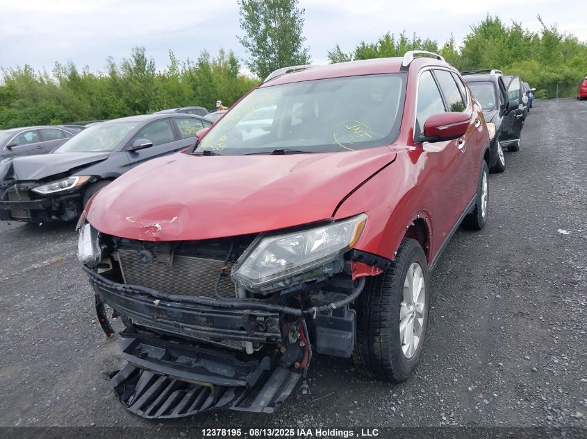 2016 Nissan Rogue S/Sl/Sv VIN: 5N1AT2MV0GC838952 Lot: 12378195