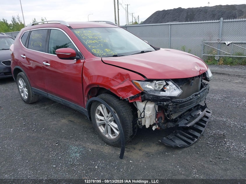5N1AT2MV0GC838952 2016 Nissan Rogue S/Sl/Sv auction photo 1