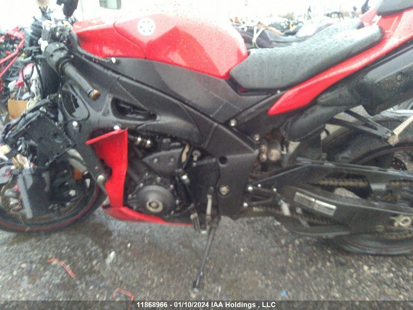2014 Yamaha Yzfr1 VIN: JYARN23N4EA001855 Lot: 11868966X