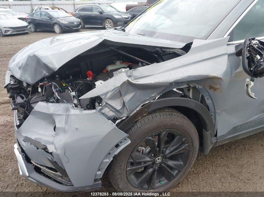 2025 Honda Cr-V Touring Hybrid VIN: 2HKRS6H9XSH229783 Lot: 12378283