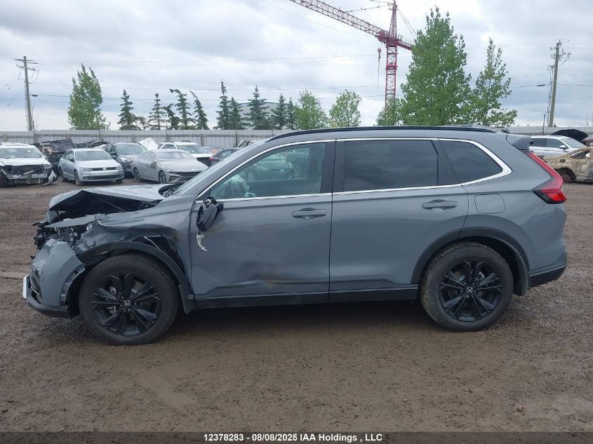 2025 Honda Cr-V Touring Hybrid VIN: 2HKRS6H9XSH229783 Lot: 12378283