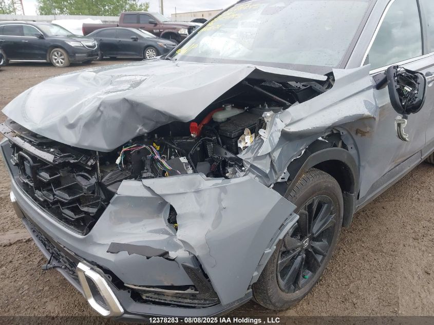 2025 Honda Cr-V Touring Hybrid VIN: 2HKRS6H9XSH229783 Lot: 12378283
