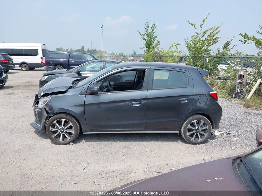 2024 Mitsubishi Mirage Se/Black Edition/Ralliart VIN: ML32AWHJ6RH008689 Lot: 12378326