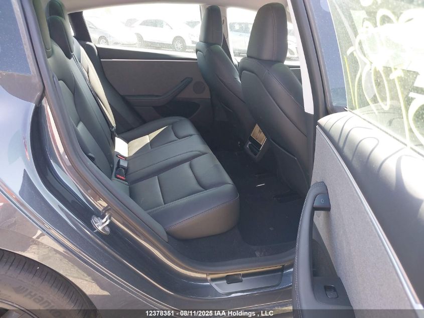 2024 Tesla Model 3 VIN: LRW3E7FA9RC102395 Lot: 12378351