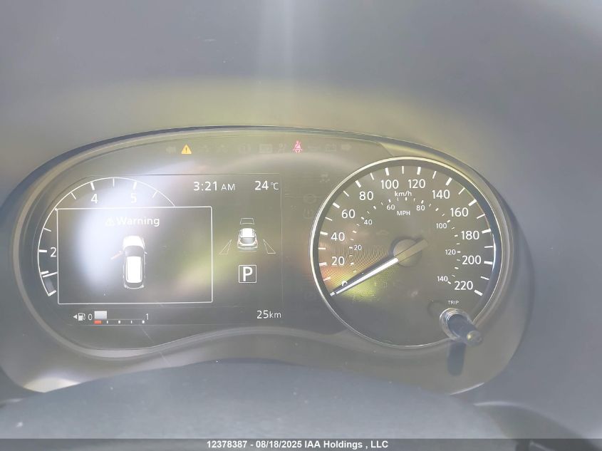 2025 Nissan Kicks Play Sv VIN: 3N1CP5CV4SL468514 Lot: 12378387