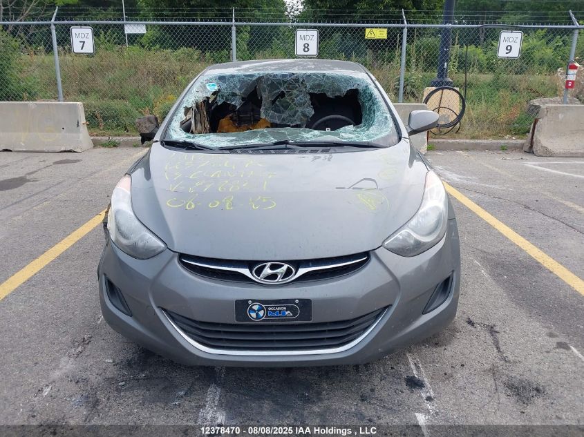 2013 Hyundai Elantra Gls/Limited VIN: 5NPDH4AE5DH278851 Lot: 12378470