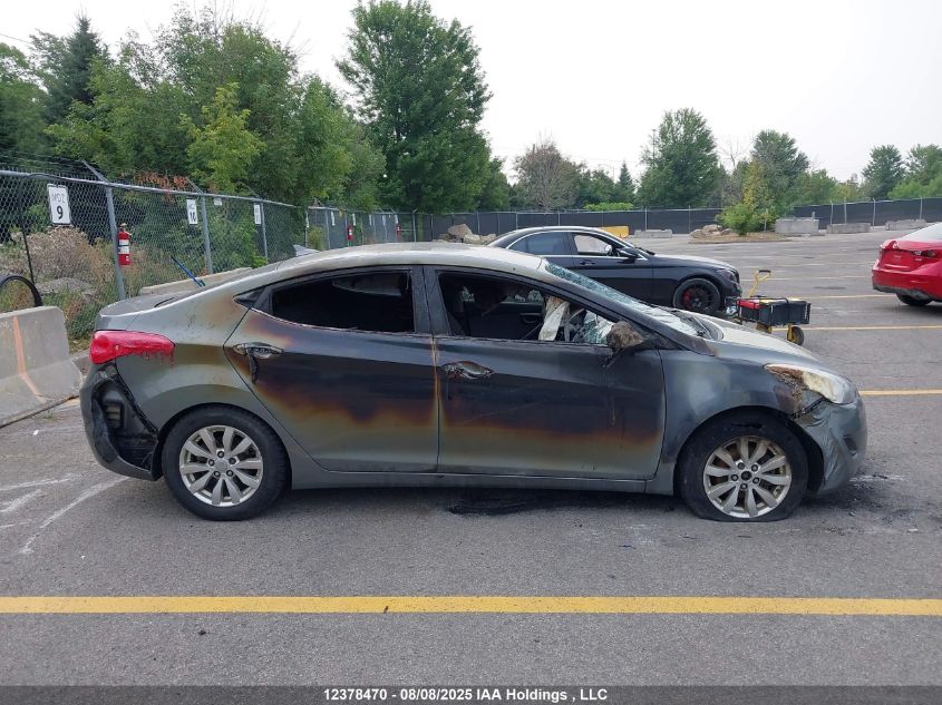 2013 Hyundai Elantra Gls/Limited VIN: 5NPDH4AE5DH278851 Lot: 12378470