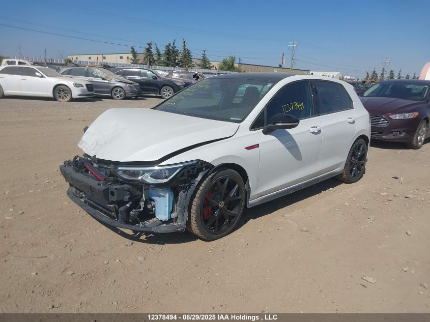 VOLKSWAGEN GOLF GTI 2024 WVWSA7CDXRW205641 Photo 2