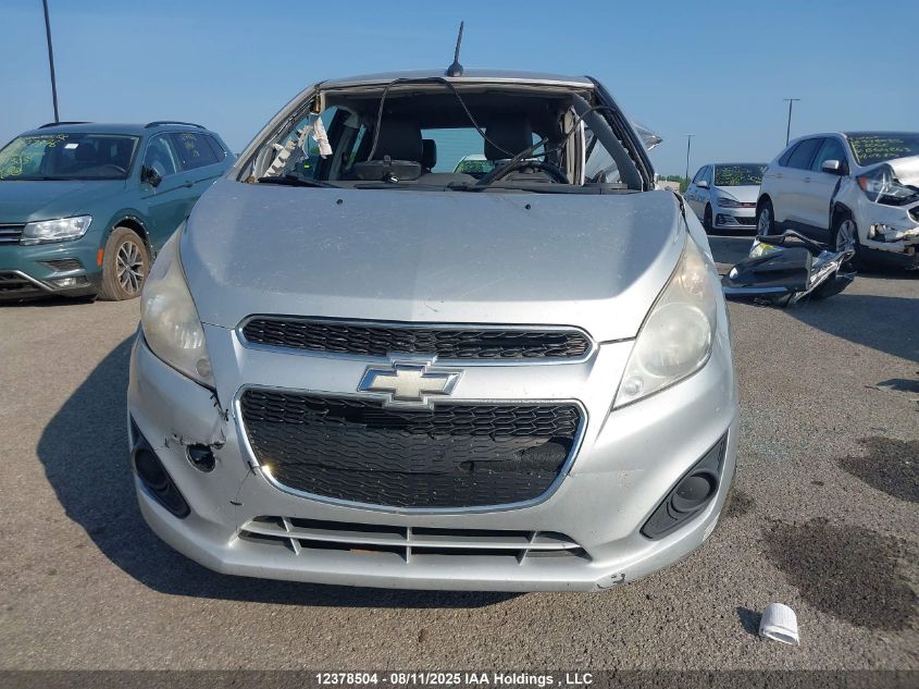 2013 Chevrolet Spark 1Lt VIN: KL8CD6S95DC559735 Lot: 12378504