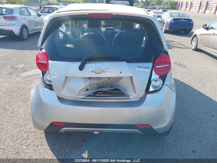 2013 Chevrolet Spark 1Lt VIN: KL8CD6S95DC559735 Lot: 12378504