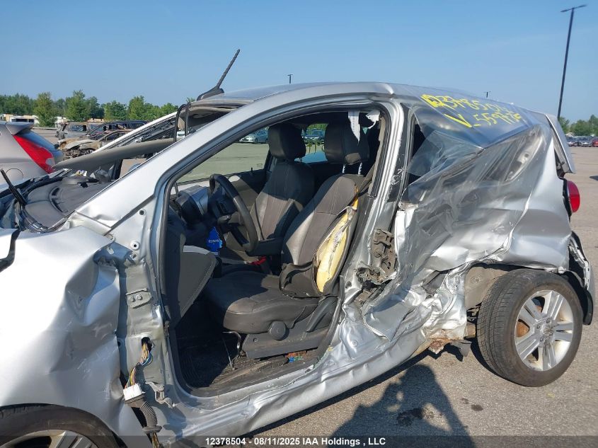 2013 Chevrolet Spark 1Lt VIN: KL8CD6S95DC559735 Lot: 12378504