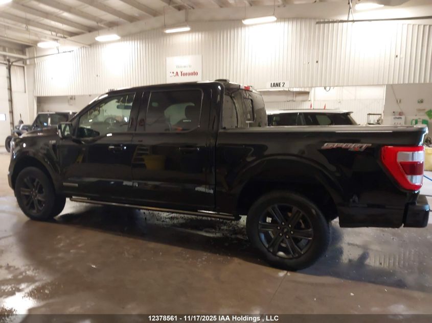 2023 Ford F-150 Lariat VIN: 1FTFW1ED1PFC39445 Lot: 12378561