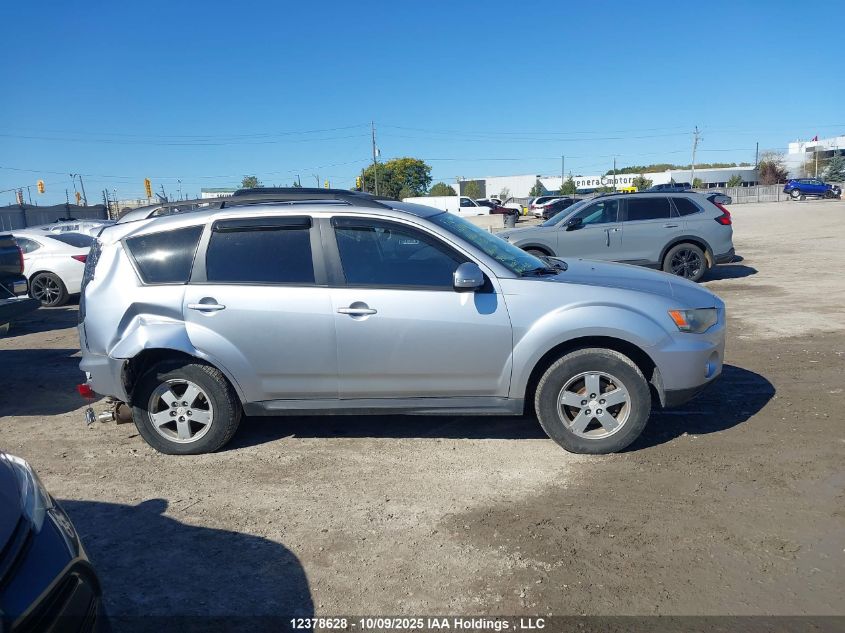 2010 Mitsubishi Outlander Ls VIN: JA4JT3AX5AZ603641 Lot: 12378628