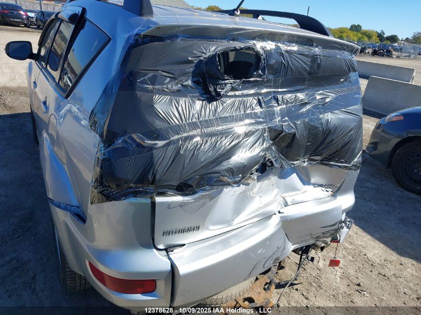 2010 Mitsubishi Outlander Ls VIN: JA4JT3AX5AZ603641 Lot: 12378628