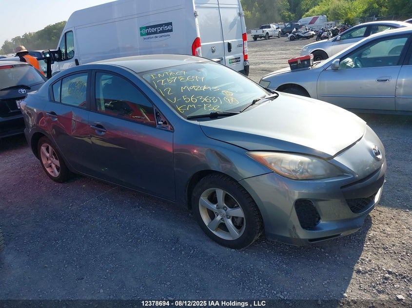 JM1BL1UF5C1563631 2012 Mazda Mazda3 auction photo 1