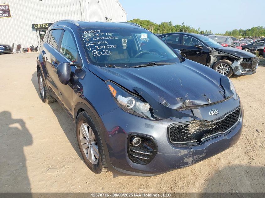 2018 Kia Sportage Lx VIN: KNDPMCAC0J7339556 Lot: 12378716