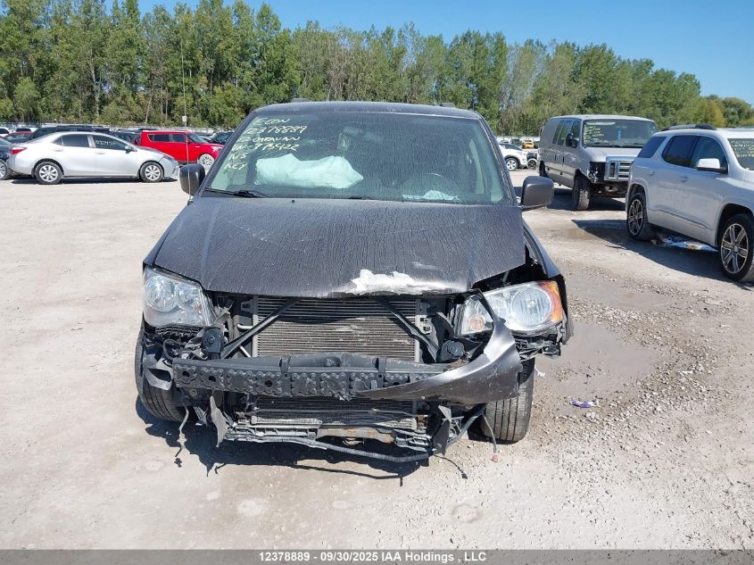 2017 Dodge Grand Caravan Crew VIN: 2C4RDGDG1HR775422 Lot: 12378889