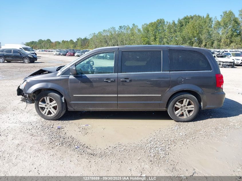 2017 Dodge Grand Caravan Crew VIN: 2C4RDGDG1HR775422 Lot: 12378889