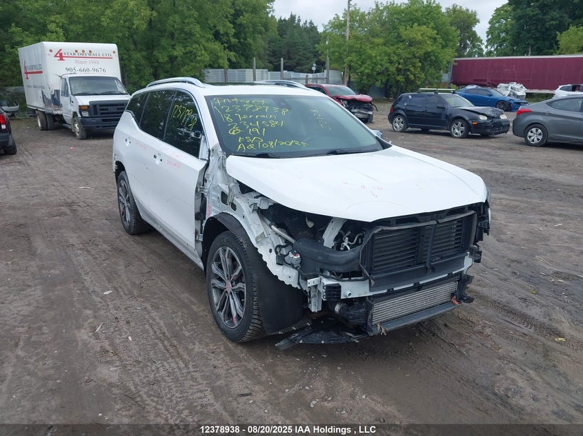 3GKALXEXXJL234584 2018 GMC Terrain Denali auction photo 1