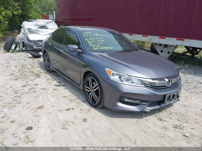1HGCR2F52GA802749 2016 Honda Accord Sport auction photo 1